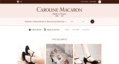 Desktop Screenshot of carolinemacaron.com